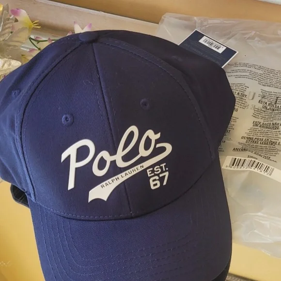 Polo by Ralph Lauren Men's Blue Cap/hat - Picture 5 of 6
